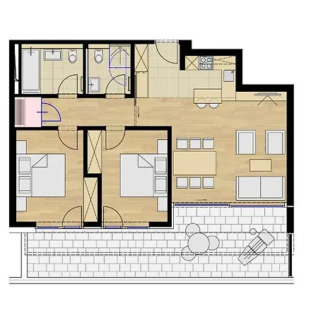 Bergzauber Apartamento *